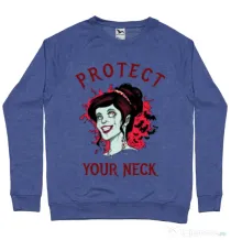 Bluza ADLER barbat Protect your neck Albastru melanj