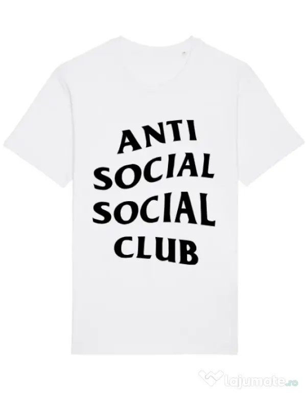Tricou STANLEY STELLA barbat Anti social Club Alb