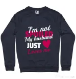 Bluza ADLER barbat I’m not spoiled Denim inchis