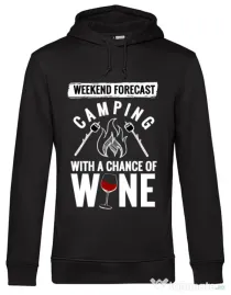 Hoodie barbat cu gluga Weekend forecast Negru