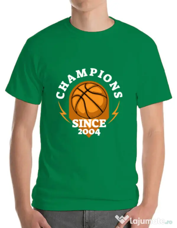 Tricou ADLER barbat Champions Verde mediu