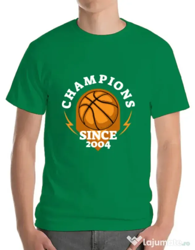 Tricou ADLER barbat Champions Verde mediu
