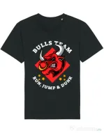 Tricou STANLEY STELLA barbat Run jump & dunk Negru