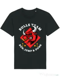 Tricou STANLEY STELLA barbat Run jump & dunk Negru