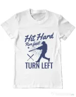 Tricou ADLER barbat Hit hard Alb