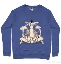 Bluza ADLER barbat Tradition Albastru melanj