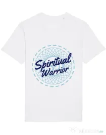 Tricou STANLEY STELLA barbat Spiritual warrior Alb
