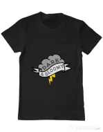 Tricou ADLER barbat Dark and gloomy Negru