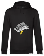 Hoodie barbat cu gluga Dark and gloomy Negru