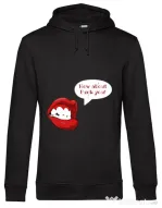 Hoodie barbat cu gluga How about Negru