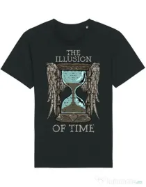 Tricou STANLEY STELLA barbat The illusion of time Negru