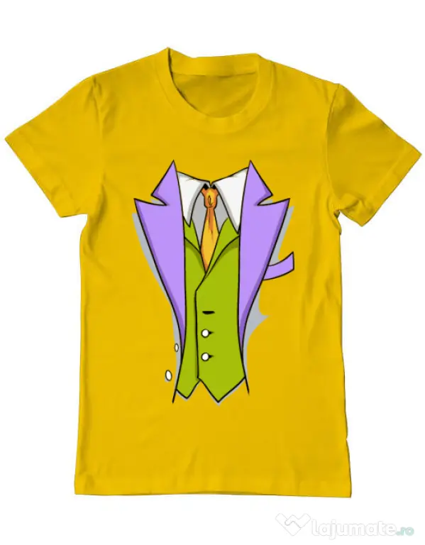 Tricou ADLER barbat Gentleman suit Galben