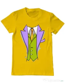Tricou ADLER barbat Gentleman suit Galben