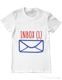 Tricou ADLER barbat Inbox Alb