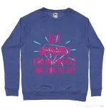 Bluza ADLER barbat Eat diamonds Albastru melanj