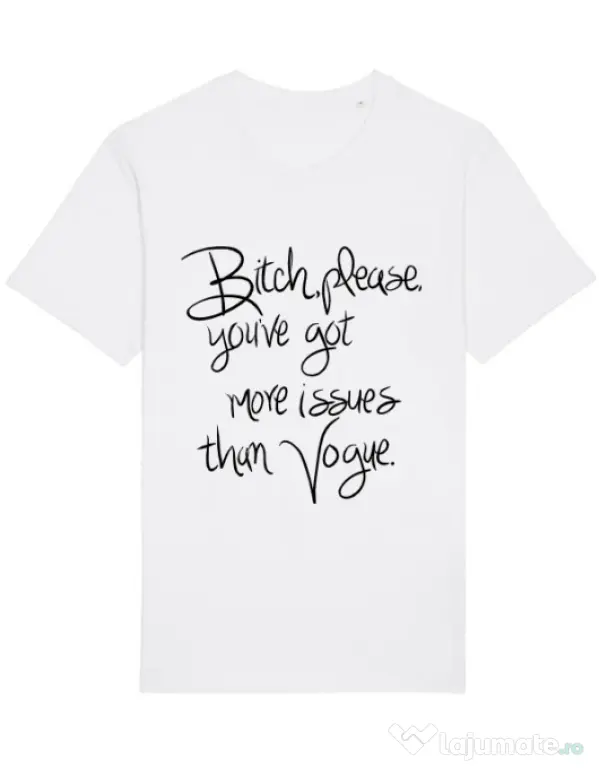 Tricou STANLEY STELLA barbat Vogue issues Alb