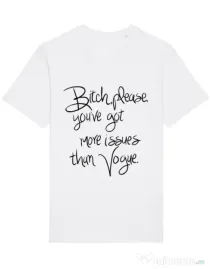 Tricou STANLEY STELLA barbat Vogue issues Alb