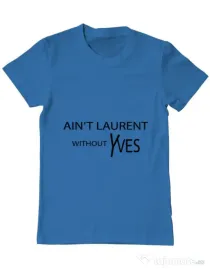 Tricou ADLER barbat Yves saint laurent Albastru azuriu