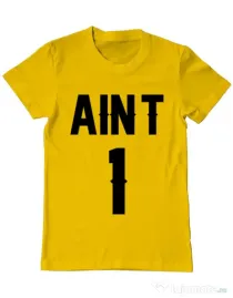 Tricou ADLER barbat Ain t one Galben