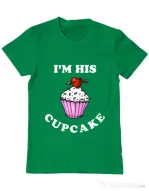Tricou ADLER barbat His cupcake Verde mediu