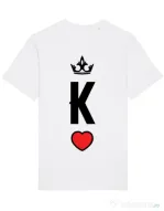 Tricou STANLEY STELLA barbat King Alb