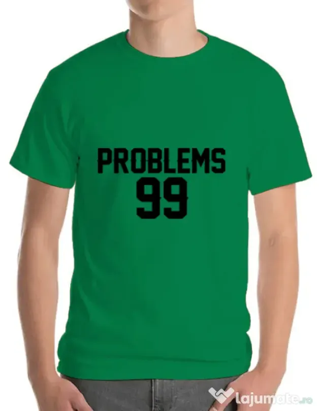 Tricou ADLER barbat 99 Problems Verde mediu