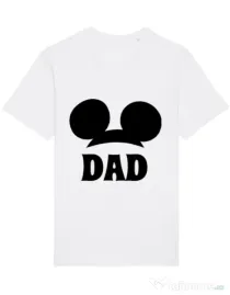 Tricou STANLEY STELLA barbat Mouse dad Alb
