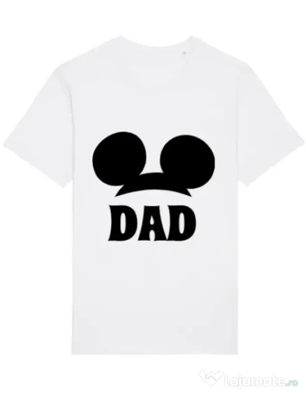 Tricou STANLEY STELLA barbat Mouse dad Alb