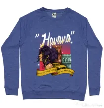 Bluza ADLER barbat Havana Albastru melanj