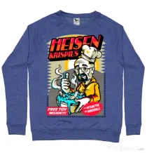 Bluza ADLER barbat Heisen krispies Albastru melanj
