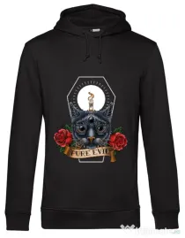 Hoodie barbat cu gluga Pure evil Negru