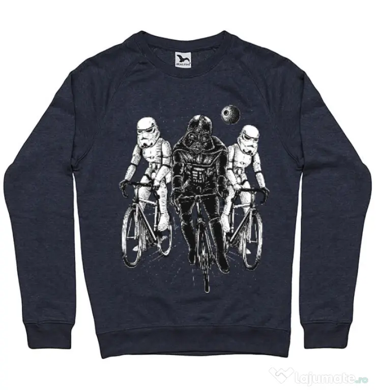 Bluza ADLER barbat Star bikers Denim inchis