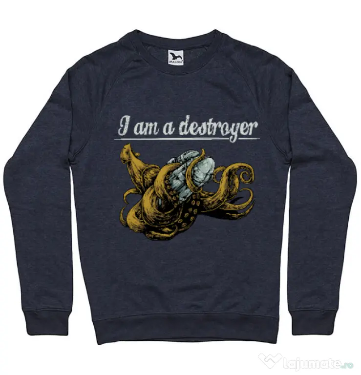 Bluza ADLER barbat Destroyer Denim inchis