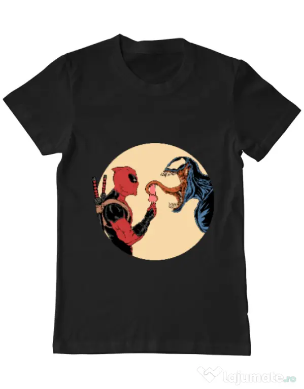 Tricou ADLER barbat Venom icecream Negru