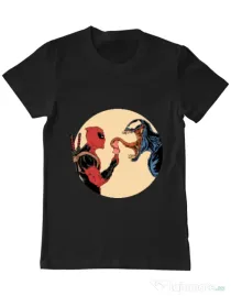 Tricou ADLER barbat Venom icecream Negru