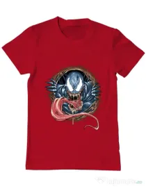 Tricou ADLER barbat Venom rise Rosu