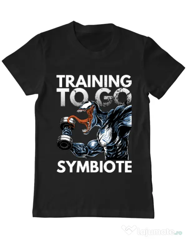 Tricou ADLER barbat Venom training Negru