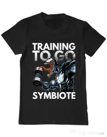 Tricou ADLER barbat Venom training Negru
