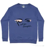 Bluza ADLER barbat Not for everyone Albastru melanj