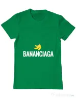 Tricou ADLER barbat Bananciaga Verde mediu
