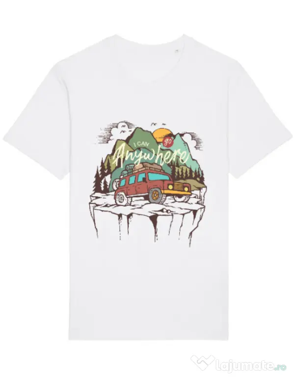 Tricou STANLEY STELLA barbat Adventure Alb