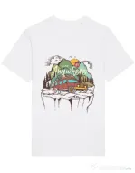 Tricou STANLEY STELLA barbat Adventure Alb
