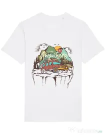 Tricou STANLEY STELLA barbat Adventure Alb