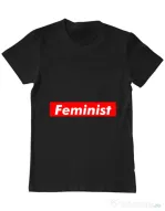 Tricou ADLER barbat Feminist Negru