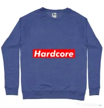 Bluza ADLER barbat Hardcore Albastru melanj