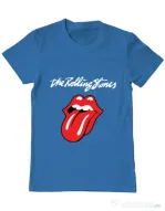 Tricou ADLER barbat The Rolling Stones Albastru azuriu