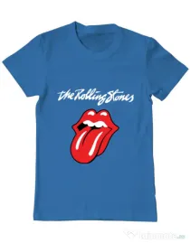 Tricou ADLER barbat The Rolling Stones Albastru azuriu