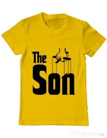Tricou ADLER barbat The Son Galben