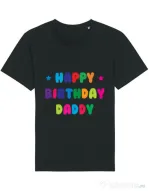 Tricou STANLEY STELLA barbat Happy Birthday Daddy Negru