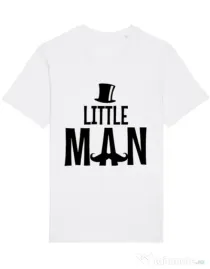 Tricou STANLEY STELLA barbat Little man Alb